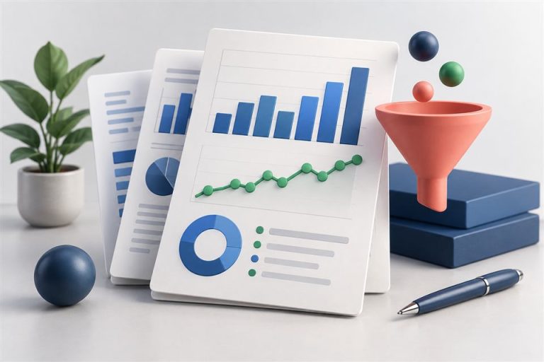 Imagen ilustrativa: Diseño de reportes y filtros de información